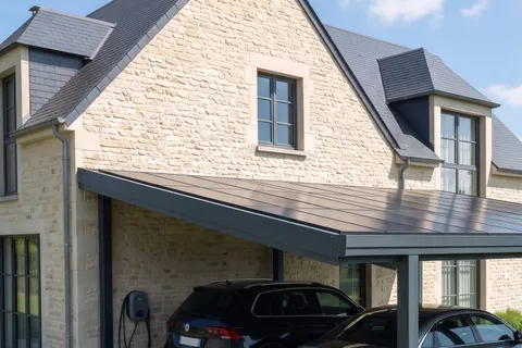 Illustration : Carport solaire